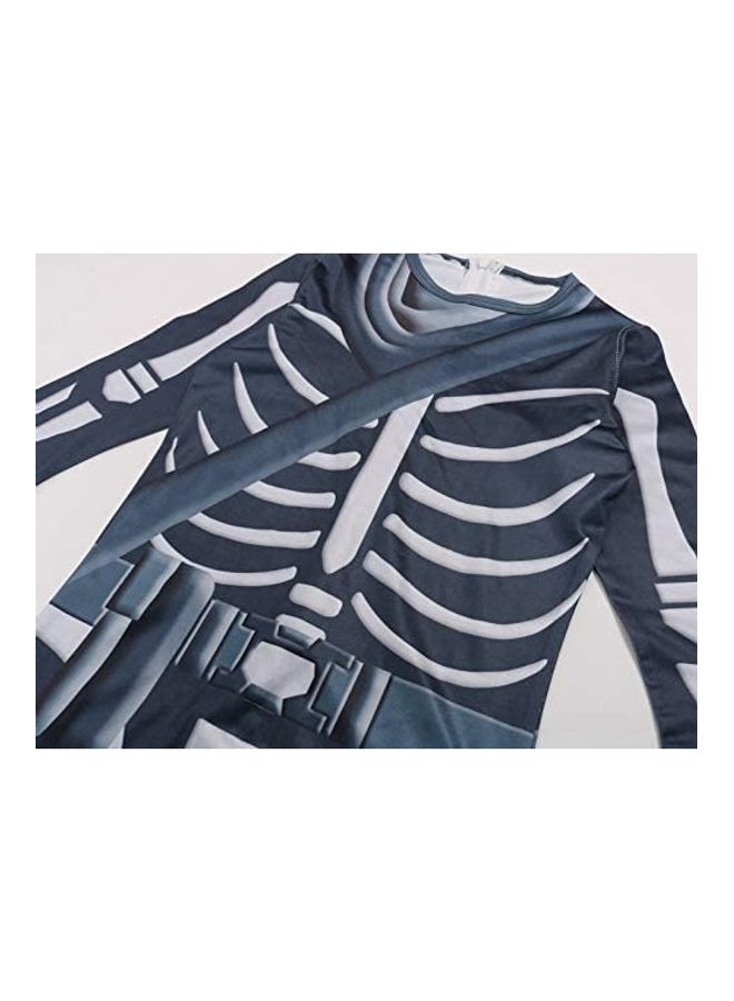 NIBEMINENT 2-Piece Fortnite Halloween Costume And Mask Set 140cm  - Image 2