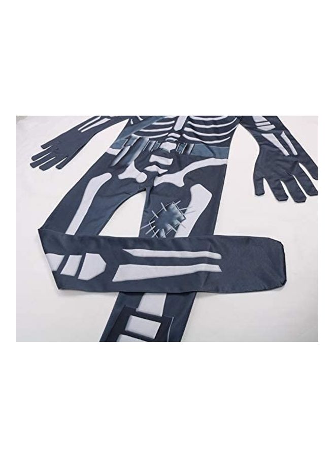 NIBEMINENT 2-Piece Fortnite Halloween Costume And Mask Set 140cm  - Image 5