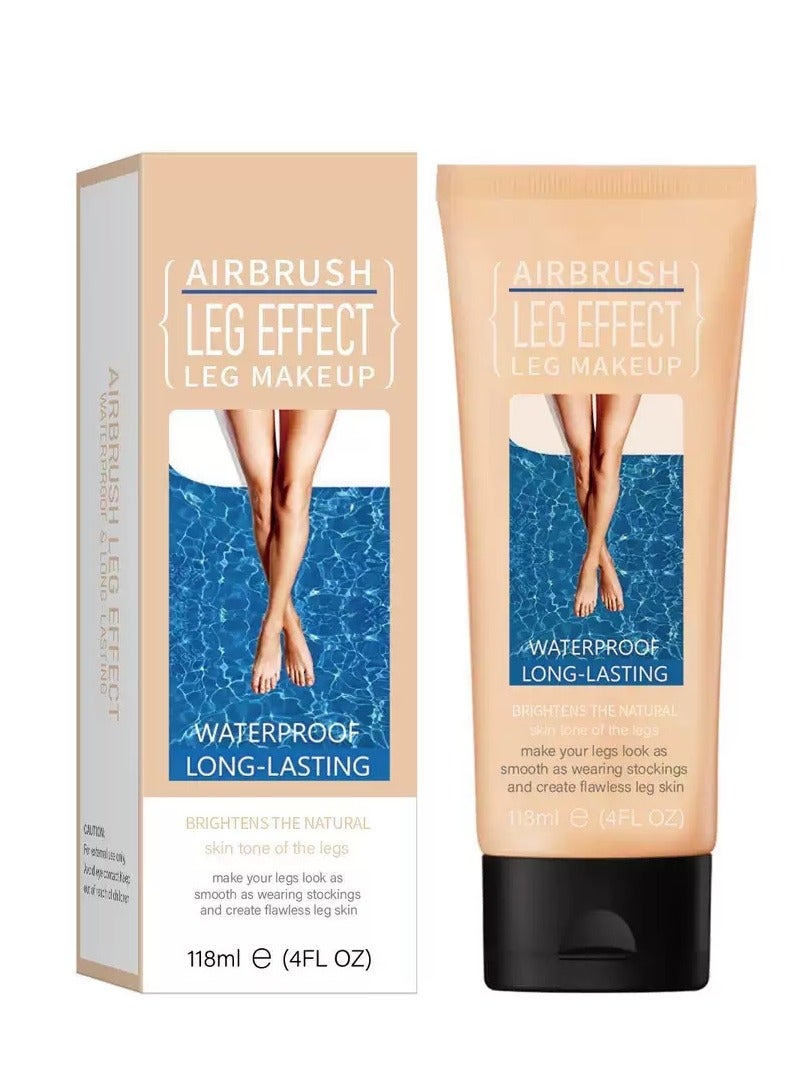 Leg Makeup Waterproof No Transfer, Leg Cover up Makeup Long Lasting Body Foundation(FAIREST GLOW) - Image 1