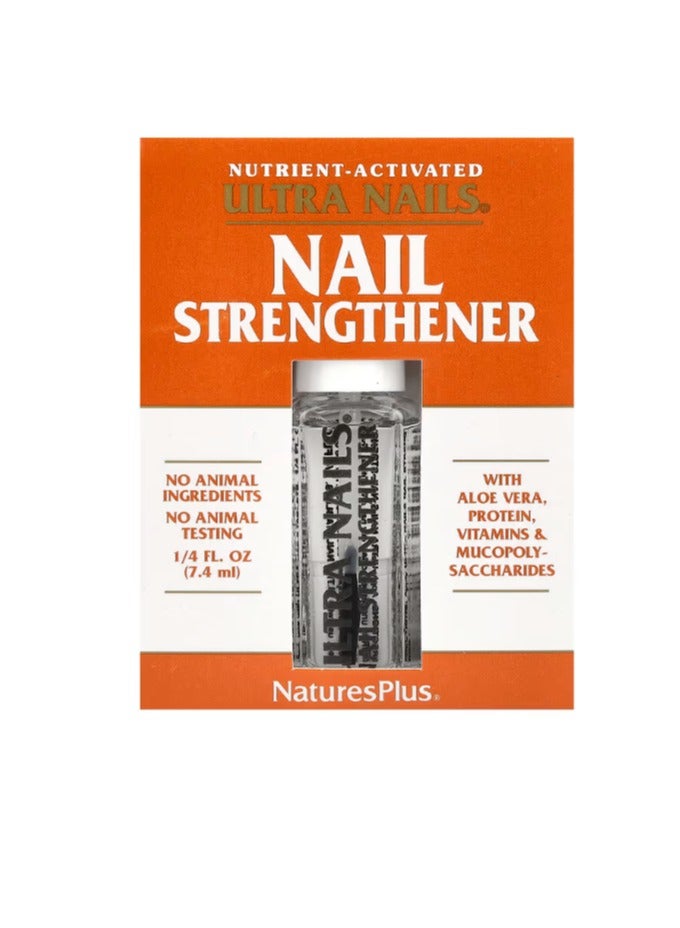 Natures Plus NaturesPlus Ultra Nails, Nail Strengthener, 0.25 oz 7.4 ml - Image 1