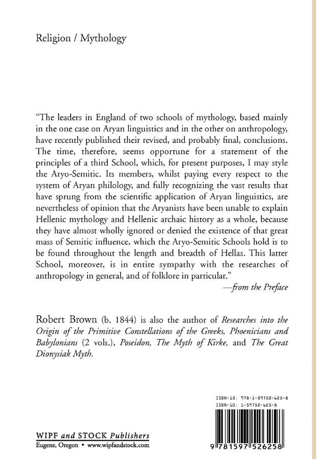 Semitic Influence in Hellenic Mythology: With Special Reference to the Recent Mythological Works of the Rt. Hon. Prof. F. Max Muller and Mr. Andrew La - Image 2