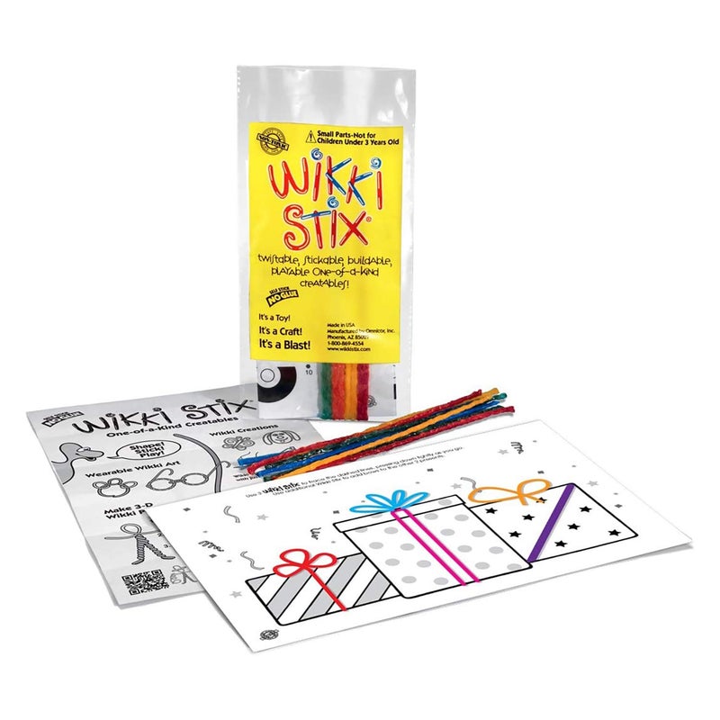 WikkiStix Wikki Stix Birthday Fun Favors â€“ Made in USA | Creative Arts & Crafts for Kids | Party Favors, Goodie Bag Stuffers, Pinata Fillers, Birthday Games | Mess-Free, Non-Candy Alternative - Image 3