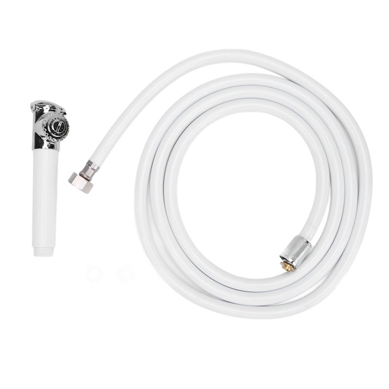 Recessed Shower Head Portable Mini Boat Shower Head Hand Pressed 316 Stainless Steel PVC Shower Head Sprayer for RV Yacht Motorhomes 2.5M/ 8.2ft Water Pipe - Image 4
