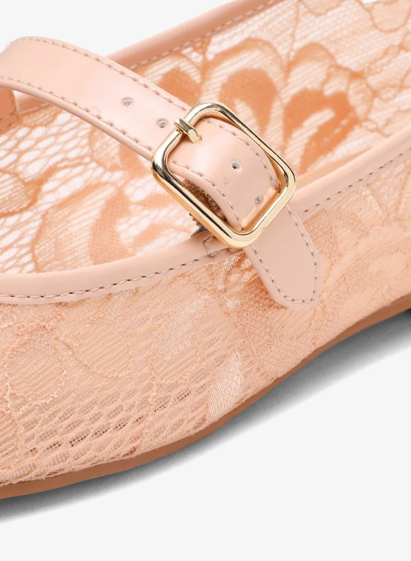 STEVE MADDEN  Steve madden wildflower-l women's blush lace ballerinas shoes for Women | Best Price UAE
