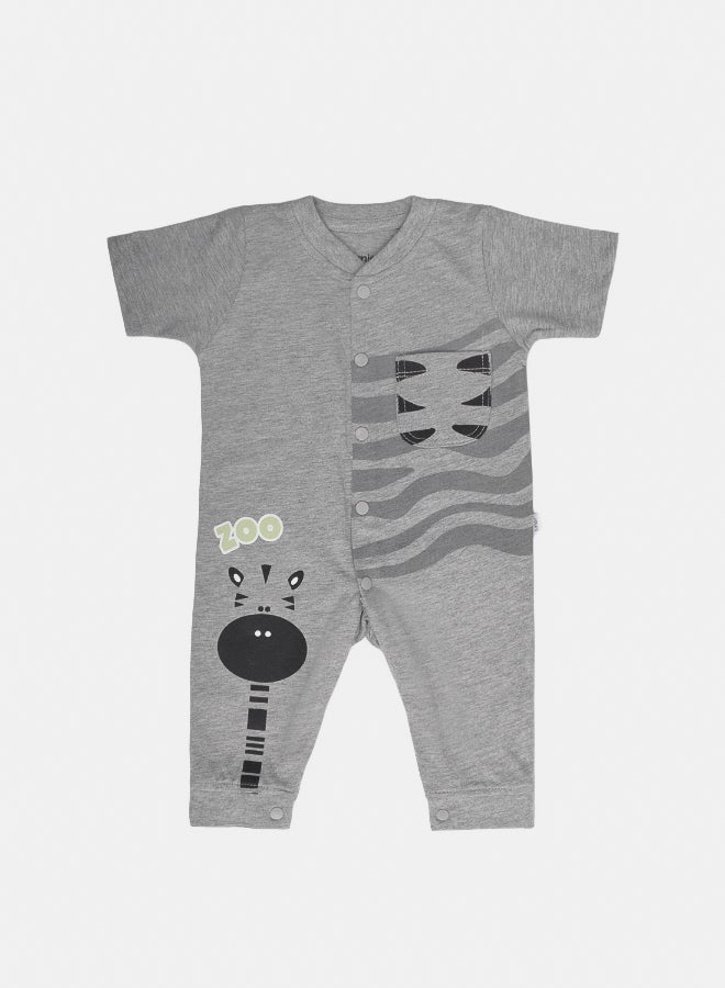 Baby Boys Printed Romper