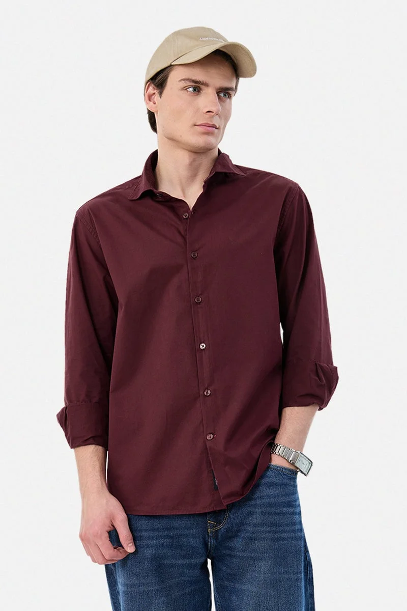 SNITCH Regular Fit 100% Cotton Shirt