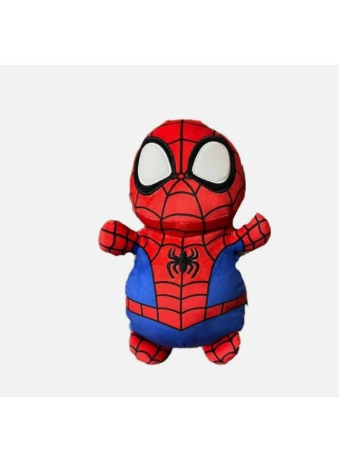 Squishmallows Spidey 14-Inch Super Soft Plush Toy, Cute & Collectible Marvel Character Plushie