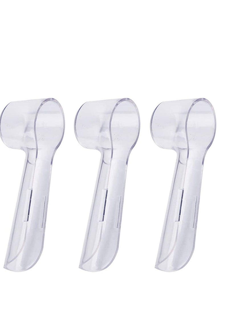 Portable Toothbrush Head Holder Covers, Protective Case, Protector, Cap Cover Case for Travel Home Office Camping School 3Pcs