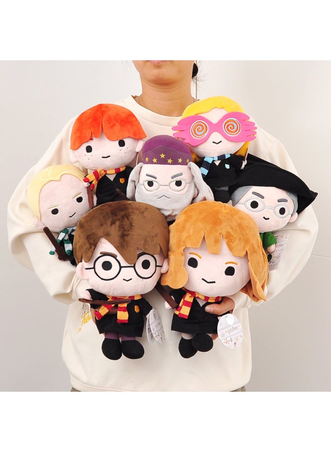 Authentic Harry Potter Hermione Ron Malfuku Folds Plush Toy Peripheral Doll Cartoon Doll Gift-Specifications:Genuine-Color:28CM Glass Beast - Image 4