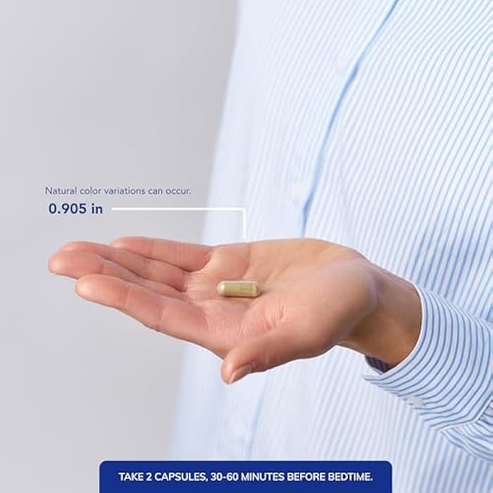 Pure Encapsulations صيغة بيور إنكابسوليشنز بيست-ريست - تدعم النوم المريح - للاسترخاء - مكمل نوم مريح - غير معدل وراثيًا ونباتي - 120 كبسولة - Image 4