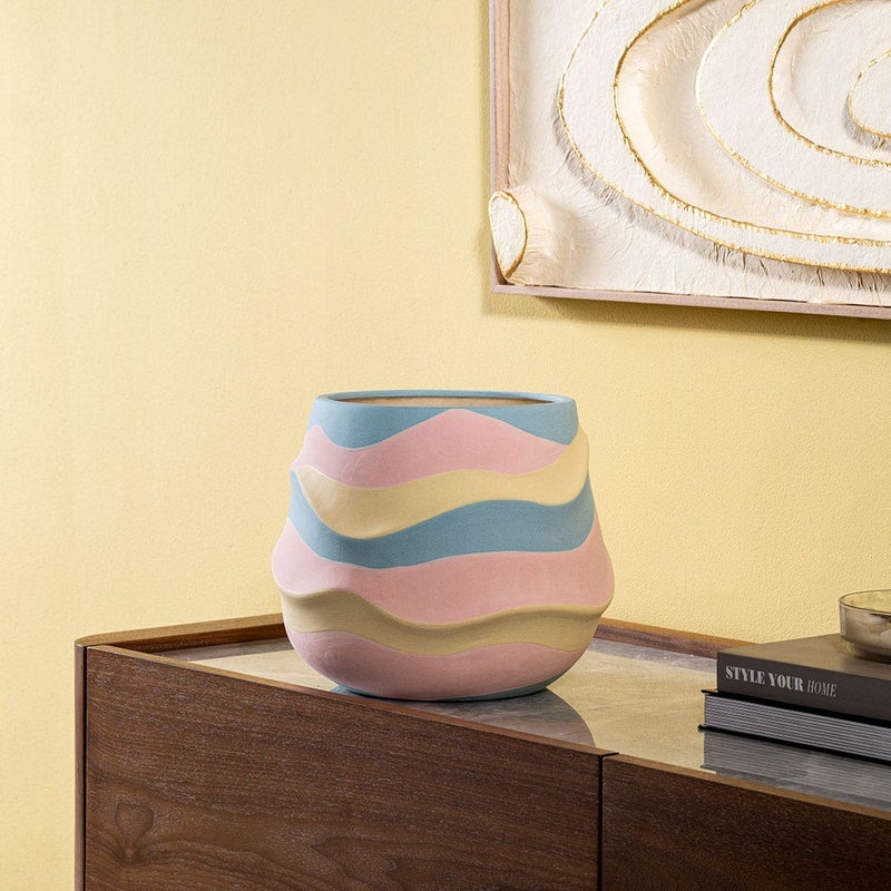 OC HOME Lilya Decor Vase - Multicolor - 23cm