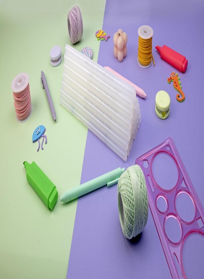 ماريو عصا غراء ماريو الشفافة متعددة الاستخدامات بالذوبان الساخن 220 مم × 11 مم (عبوة من 40) | لاصق قوي ومتين | للاستخدام في الأعمال اليدوية والحرفية والإصلاح - Image 3