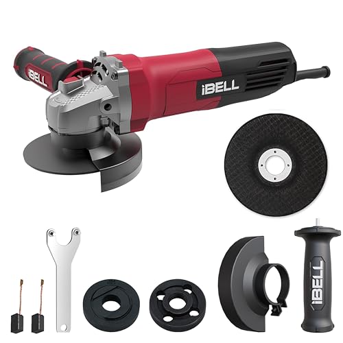 IBELL Angle Grinder AG10-68 | 680W Heavy Duty | Copper Armature | 100mm/4" Disc Dia | 11000 RPM | With Grinding Wheel & Guard | Perfect for Grinding, Cutting & Polishing-6 Months Warranty - Image 1
