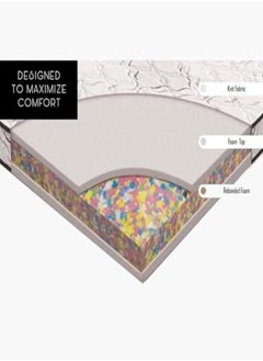 House One Pretty | Bed Mattress 90x190 cm 90x200 cm 120x200 cm 150x200 cm 180x200 High 12 cm - White  - Image 3