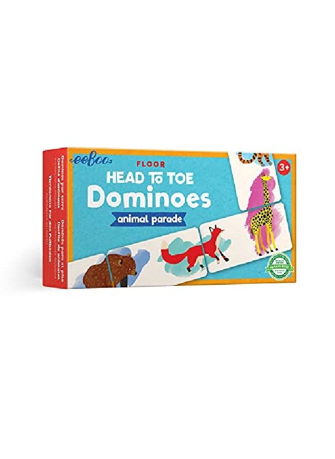eeboo Animal Parade Head To Toe Dominoes  - Image 1