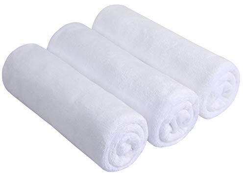 SINLAND Microfiber Gym Towels Sports Fitness Workout Sweat Towel Super Soft and Absorbent 3 Pack 16 Inch X 32 Inch - Image 1