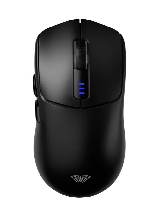 أولا ماوس أULA SC580 لاسلكي للألعاب، ماوس لاسلكي بثلاثة أنماط 2.4 جيجا/بلوتوث 5.0/USB-C، ماوس لاسلكي قابل لإعادة الشحن بدقة 12000 دبوس، مع 6 أزرار قابلة للبرمجة، ماوس حاسوب مريح للحاسوب المحمول/الحاسوب الشخصي/ماك/التابلت - Image 1