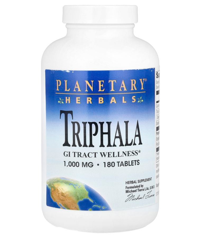 Triphala 180 Tablets (1000 mg per Tablet)