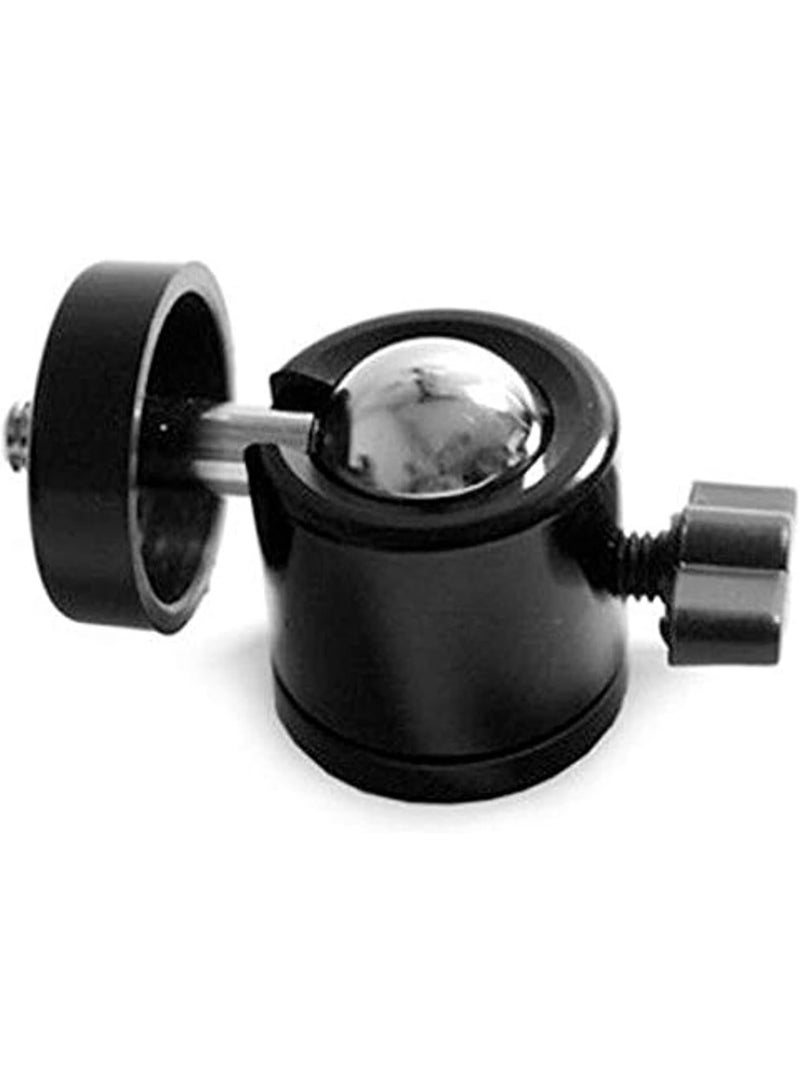 Universal 1/4" Screw Swivel Ball Head Tripod Mount 360° Rotation Heavy Metal Mount Base Adapter for Tripods, Monopods Camcorder Light Stands DSLRs Cameras (Pack of 1)(METAL) - Image 3