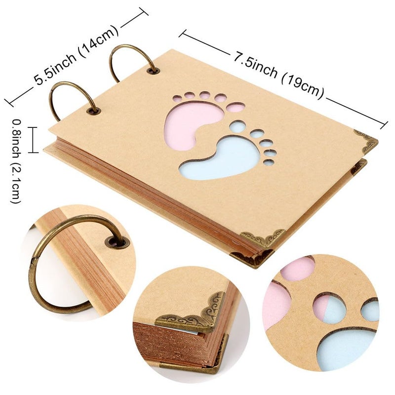 OurWarm 40Pcs Baby Shower Advice Cards, Baby Predictions and Advice Cards, Baby Shower Guest Book Girl Boy, Advice for New Parents Baby Shower - Image 2