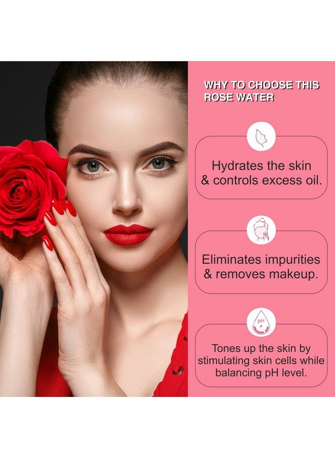 Oilanic Premium Rose Water(100 ml) & Vanilla Hair Removal Powder(100 gms) Combo Pack of 2 products(200 gms) - Image 3