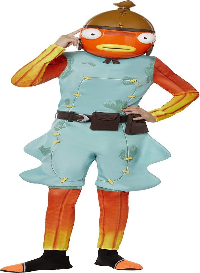 InSpirit Designs Fortnite Fishstick Youth Costume Orange, L - Image 2