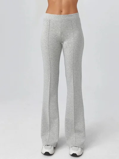 Busem BUSEM Ribbed Elastic Flare Pants