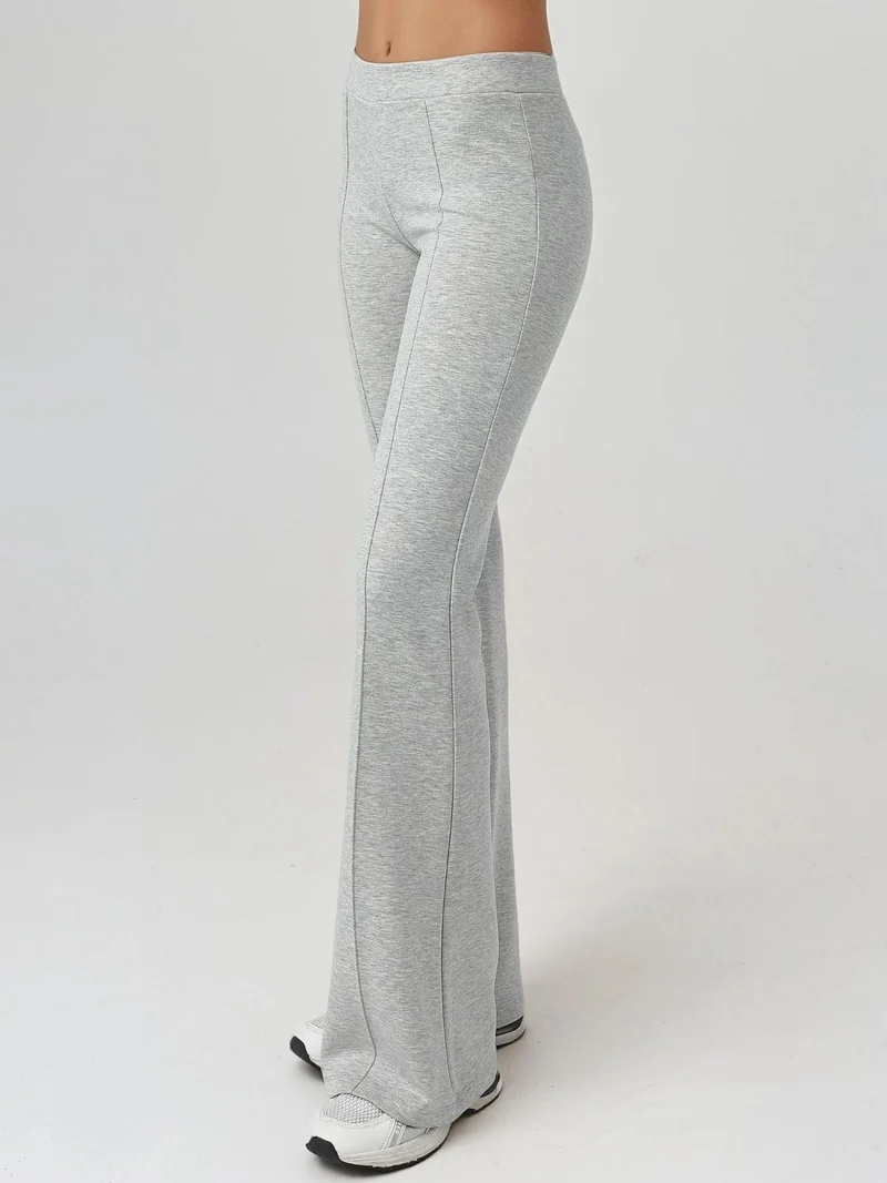 Busem BUSEM Ribbed Elastic Flare Pants