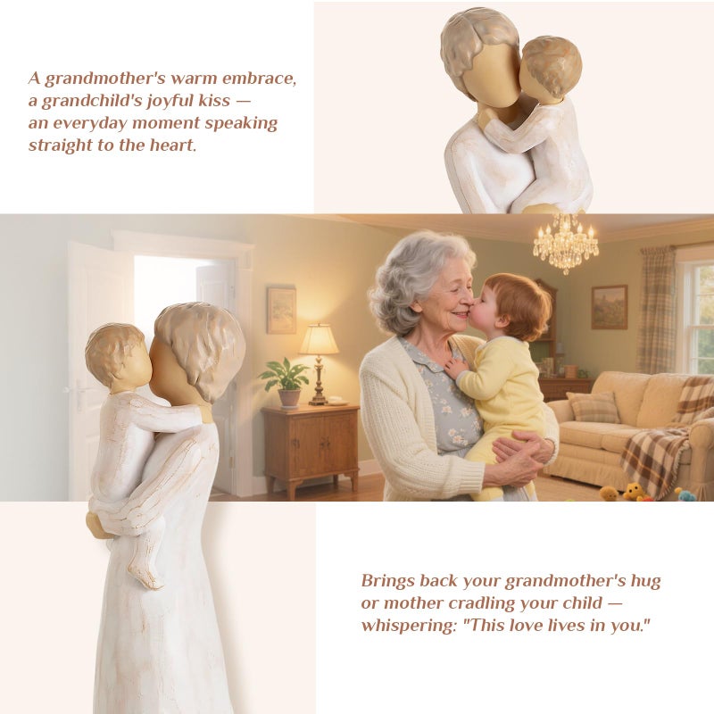 Storieme First Time Grandma Gifts: New Grandmother Gift for Birthday Christmas Mothers Day from Grandkids Grandmas Figurines Statue - Image 2