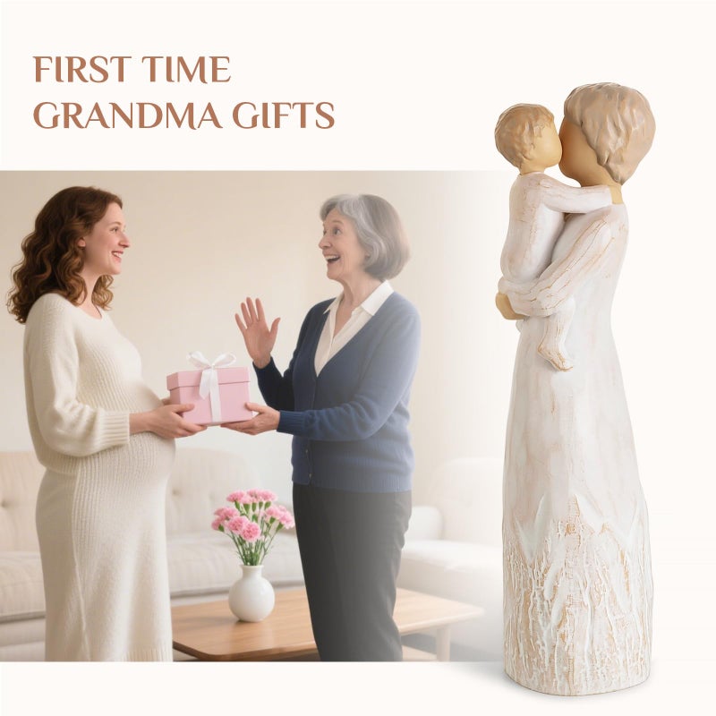 Storieme First Time Grandma Gifts: New Grandmother Gift for Birthday Christmas Mothers Day from Grandkids Grandmas Figurines Statue - Image 4