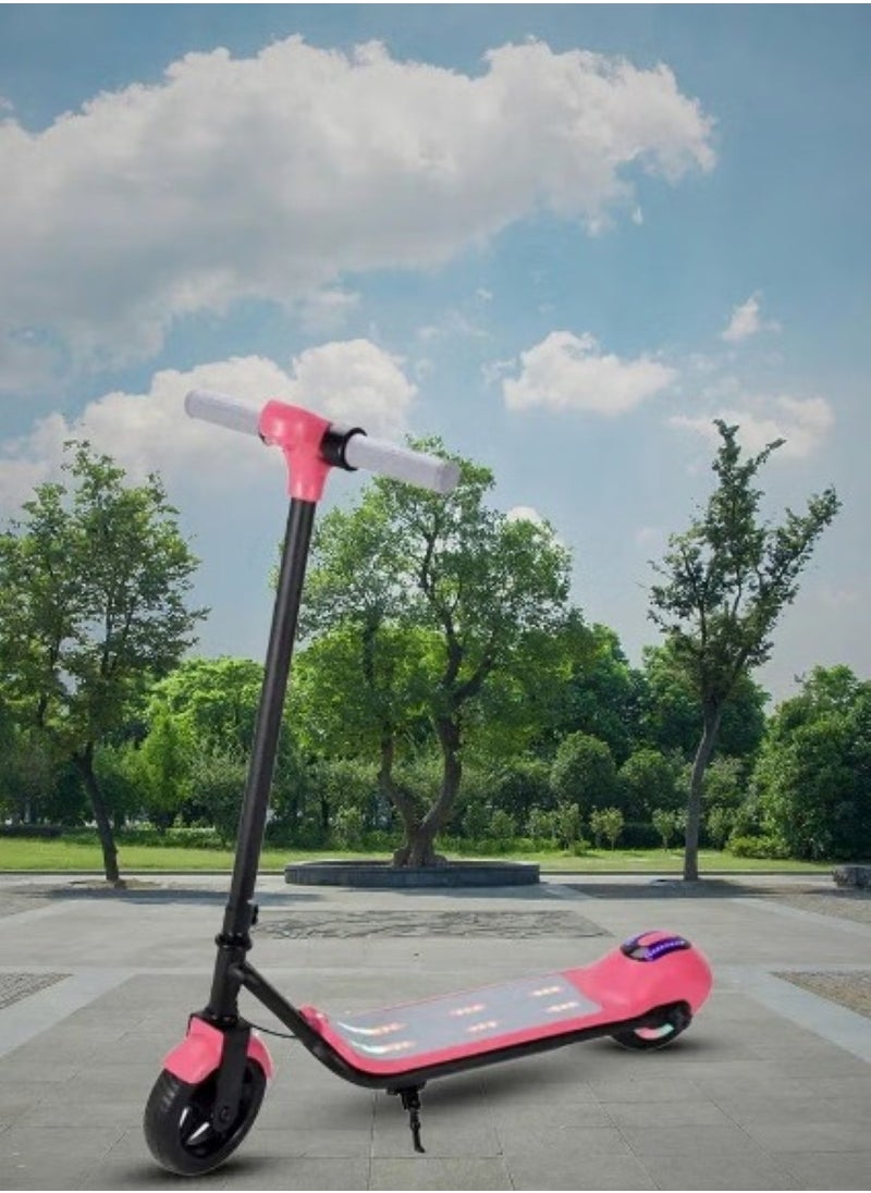 Huitich 24V Electric Folding Scooter For Kids Pink  - Image 2