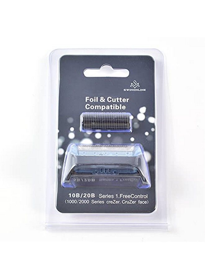 swinonline Shaver Foil And Cutter Fits Braun Cruzer 10B 20B Replacement 1000 Series Cruzer 1 2 3 4 Z20 Z30 Z40 Z50 Z60 2615 2675 2775 2776 2778 2838 Blue - Image 2