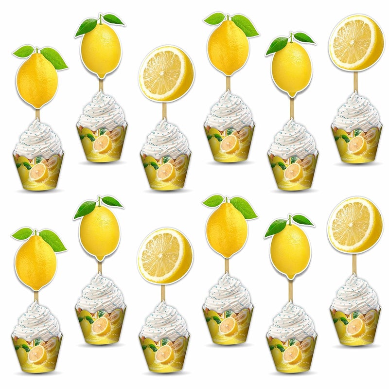 Seyal Lemon cupcake wrapper - Image 5