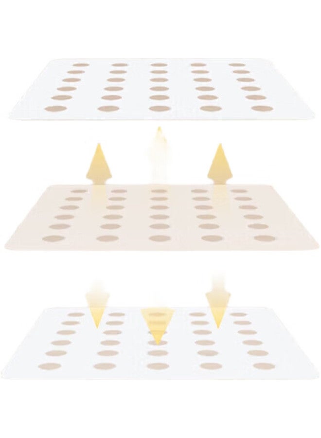 MAX COOK Maxcook Steamer Paper, Dumpling Liner, Steaming Paper, Steamer Rack Paper, Disposable, 50 Sheets, Square 30Cm, Mcpj5717 - Image 3