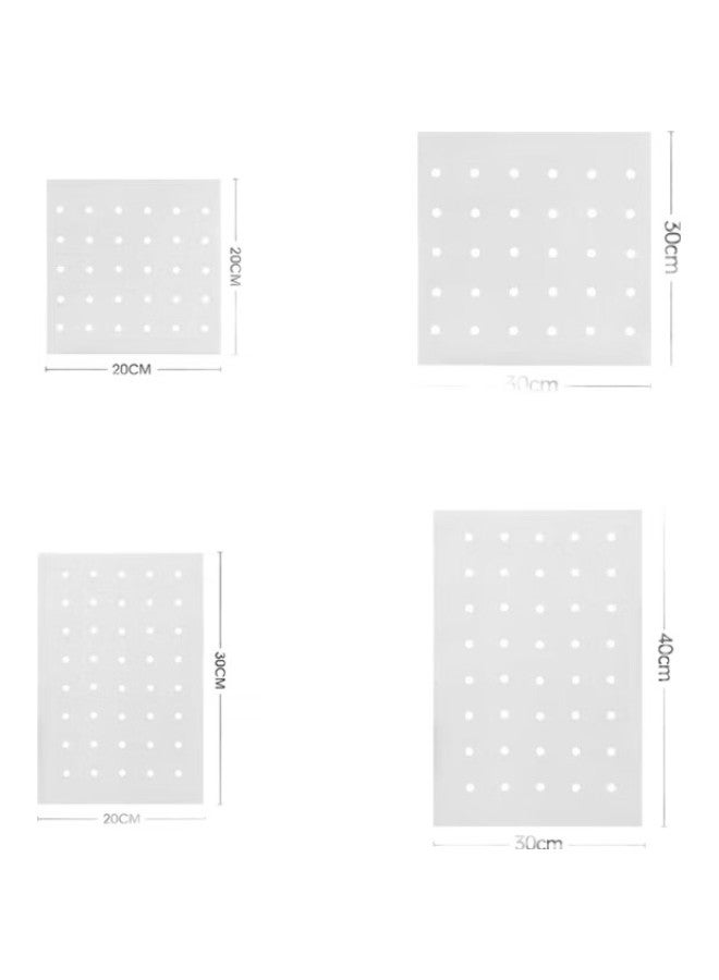 MAX COOK Maxcook Steamer Paper, Dumpling Liner, Steaming Paper, Steamer Rack Paper, Disposable, 50 Sheets, Square 30Cm, Mcpj5717 - Image 1