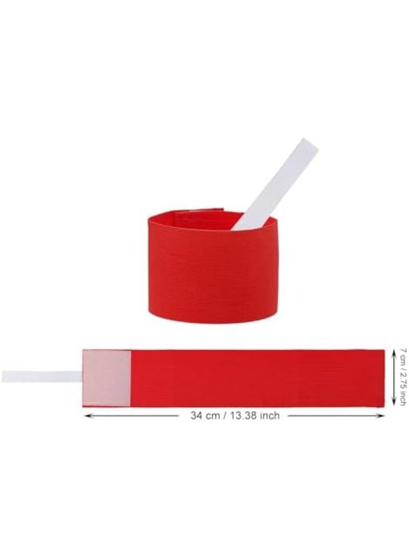 SYOSI 2 pcs Captain Armbands, Adjustable Armband for Team Sport Soccer Basketball Volleyball Club Team Competition Coach Players Wrist Arm Bands,7x34cm/2.75x13inch - Image 2