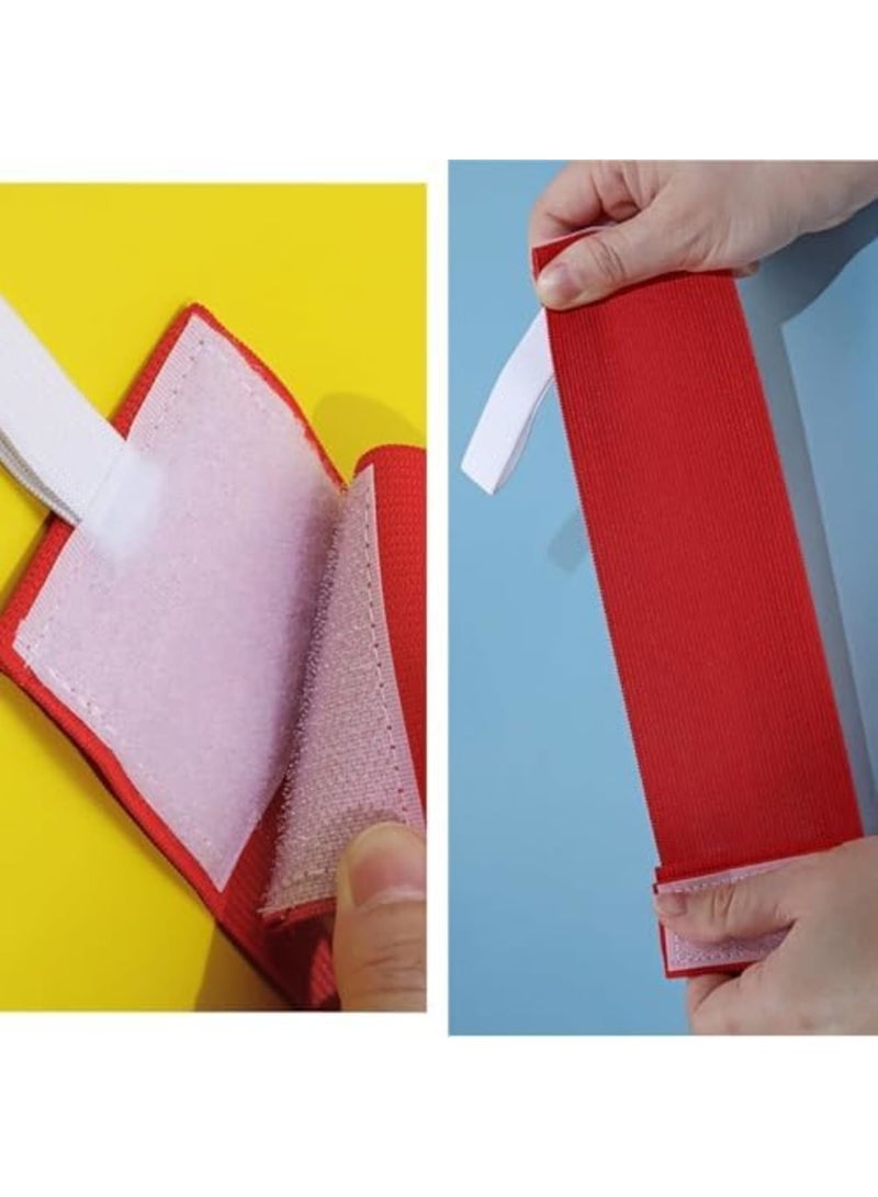 SYOSI 2 pcs Captain Armbands, Adjustable Armband for Team Sport Soccer Basketball Volleyball Club Team Competition Coach Players Wrist Arm Bands,7x34cm/2.75x13inch - Image 3