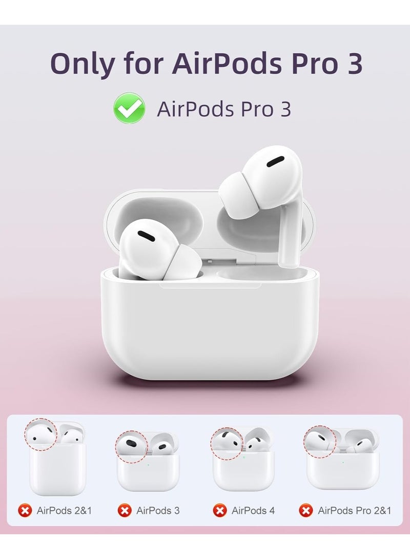 ACLIX AirPods Pro 3 Case, Soft TPU Clear Cover for AirPods Pro 3th Generation Case, AirPod Pro 3 case with Keychain - Image 2