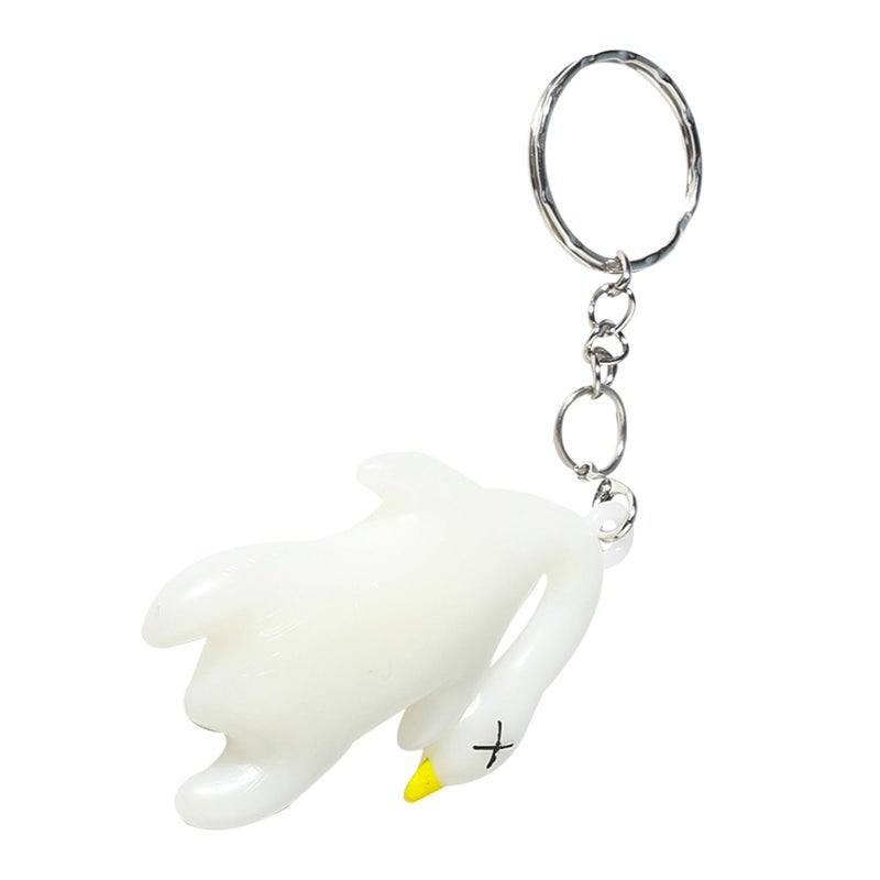 Color Changing UV Keychain Novelty Animal Pendant Car Bag Hanging Ornament Gift - Image 2