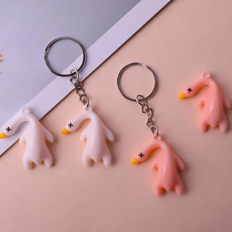 Color Changing UV Keychain Novelty Animal Pendant Car Bag Hanging Ornament Gift - Image 5