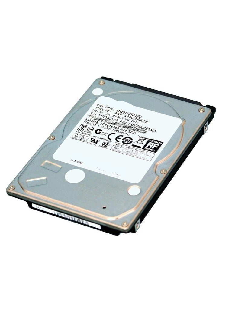 500GB 2.5" Internal Hard Drive, SATA 3GB/s, 5400 RPM, 9.5mm Thickness – Reliable Storage for Laptops