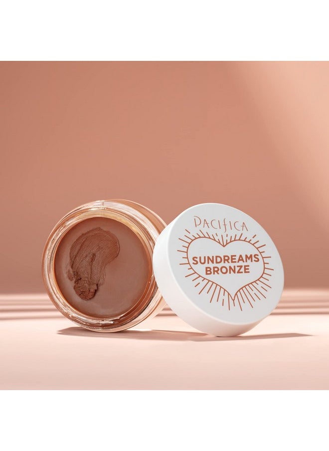 Pacifica Beauty ; Sun Dreams Matte Cream Bronzer + Contour Glow ; High Pigmented Formula Long Lasting ; Face + Body Makeup ; Lightweight Blendable Buildable ; Vegan Talc Free Cruelty Free  - Image 3