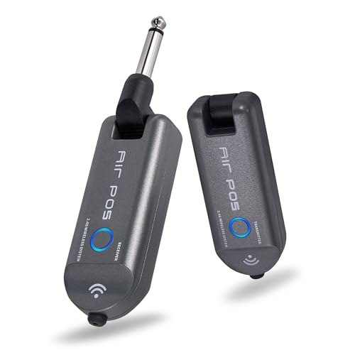 MOOER Air P05 Wireless System Instruments Tansmitter and Reciever for Electric Guitar, Bass, Acoustic Guitar, Audio Mixer, Amplifier, Pedalboard with 1/4" Instruments Plug - Image 1