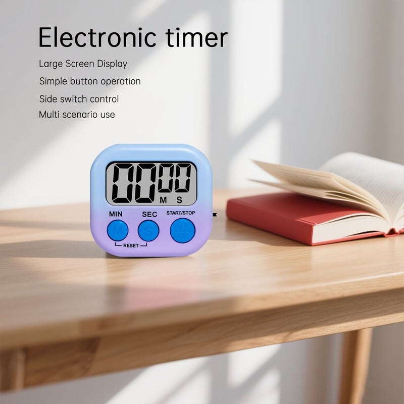 Pink Gradient Timer for Kitchen Cooking Exam Study Countdown - Image 4