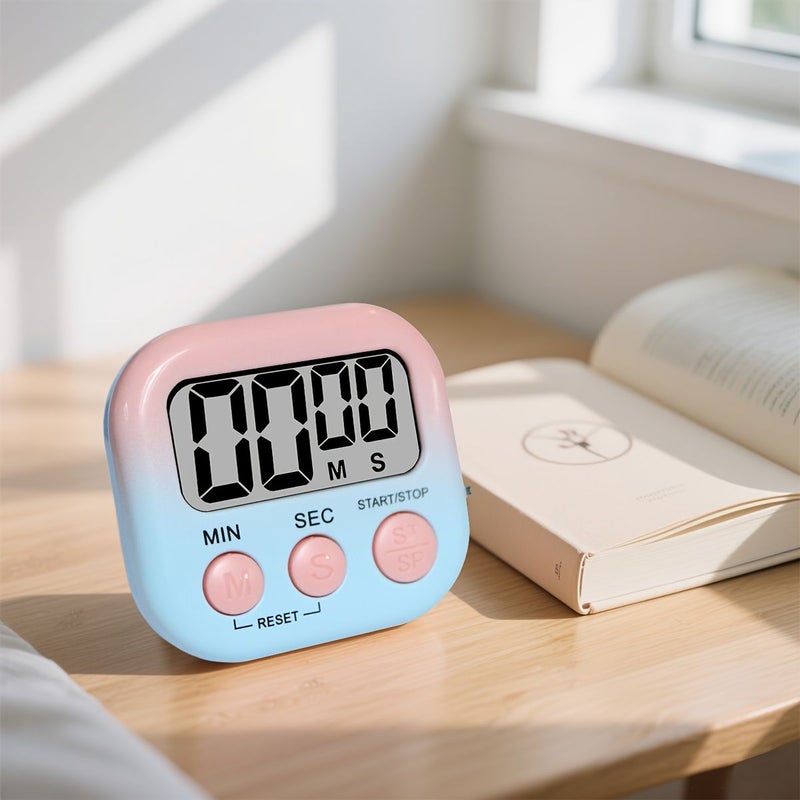 Pink Gradient Timer for Kitchen Cooking Exam Study Countdown - Image 5
