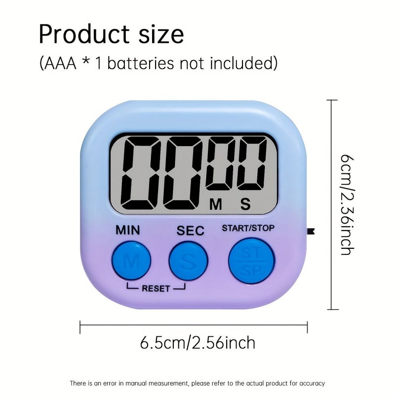 Pink Gradient Timer for Kitchen Cooking Exam Study Countdown - Image 3