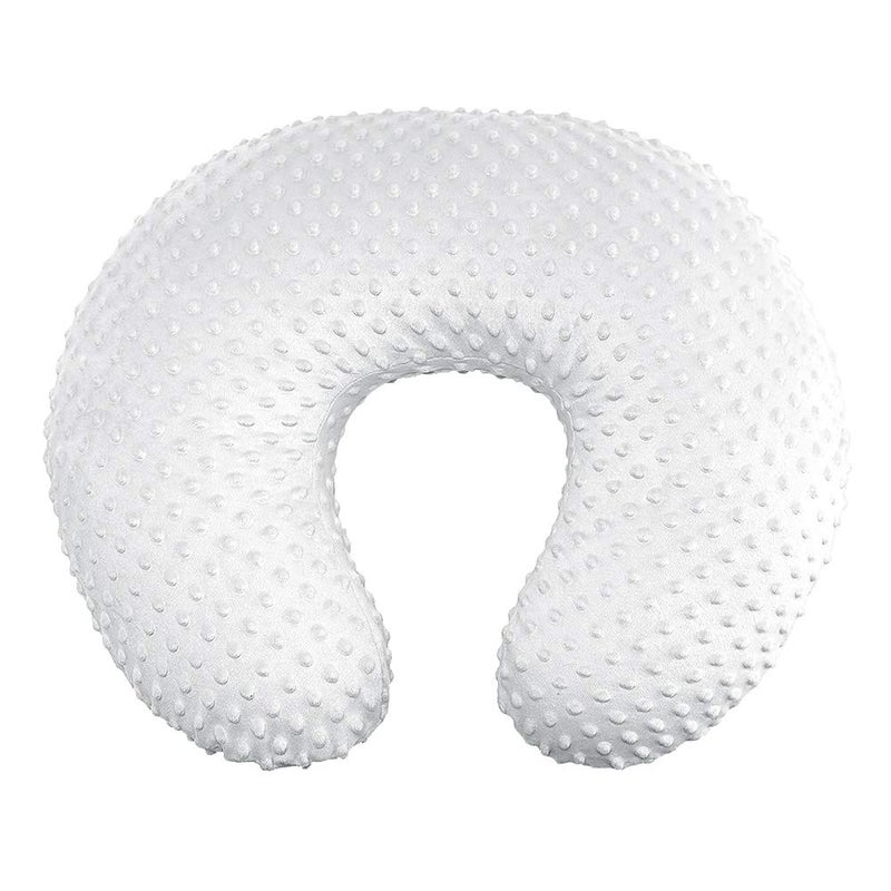 Owlowla Minky Nursing Pillow Cover, Breastfeeding Pillow Slipcover Fits Nursing Pillow for Baby Boy Girl(Floral) - Image 1