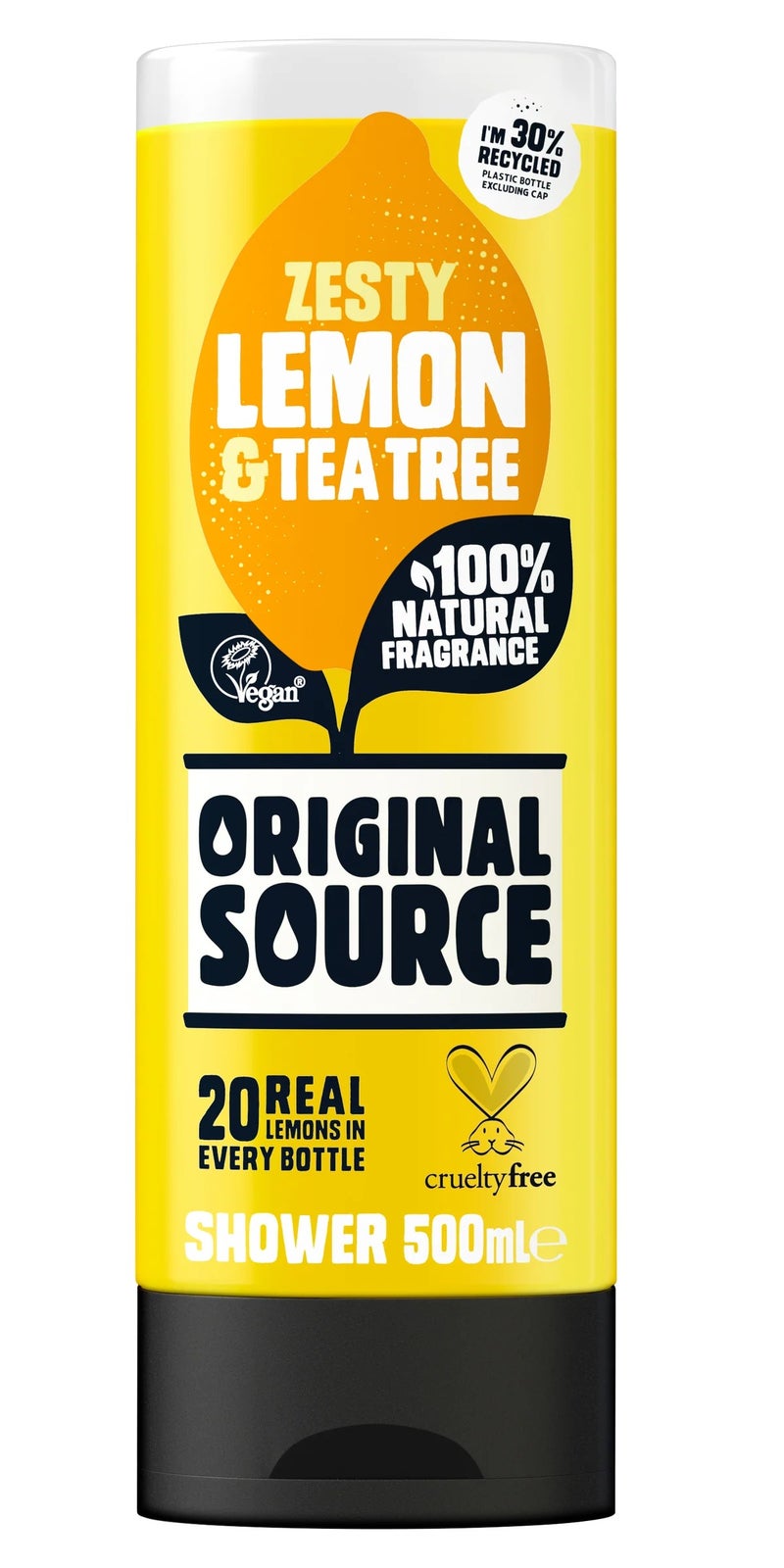 Zesty Lemon & Tea Tree Shower 500ML