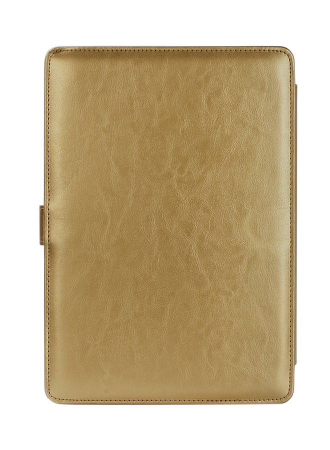 NIBEMINENT Protective Cover For Apple MacBook Retina 13.3 Inch Gold  - Image 2