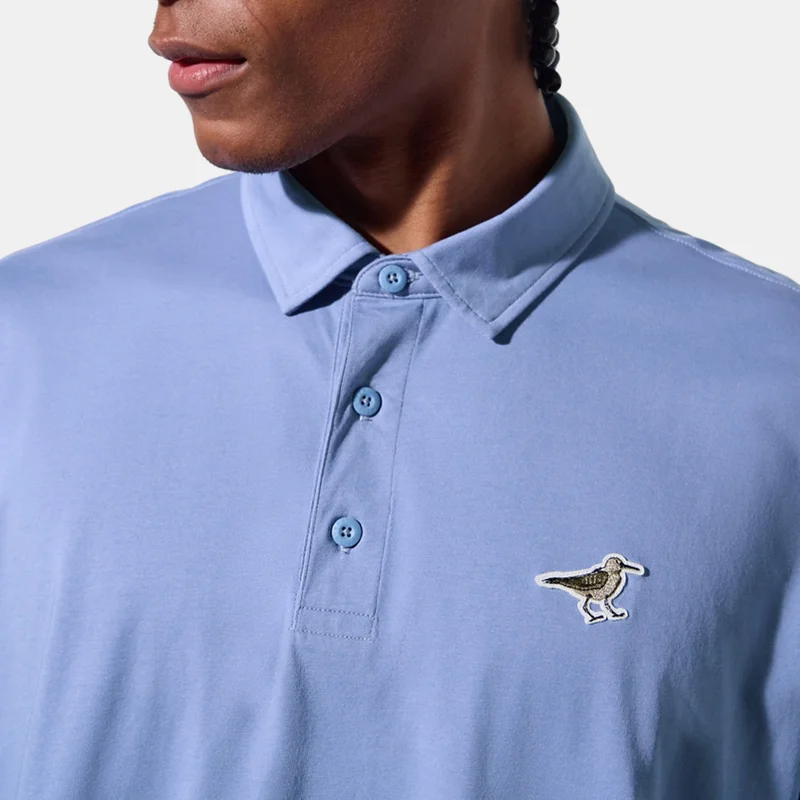 Fabletics Blue Women's Effortless Relaxed Polo Shirt for Women | Best Price UAE